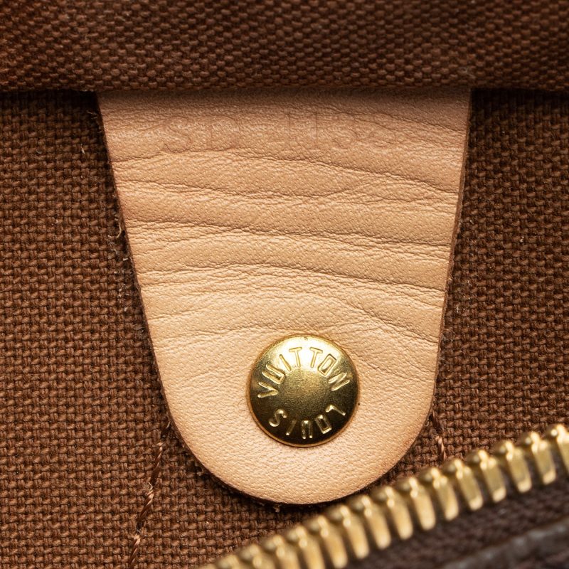 Louis Vuitton Monogram Canvas Speedy Bandouliere 30 Satchel (SHF-22714) - Image 5