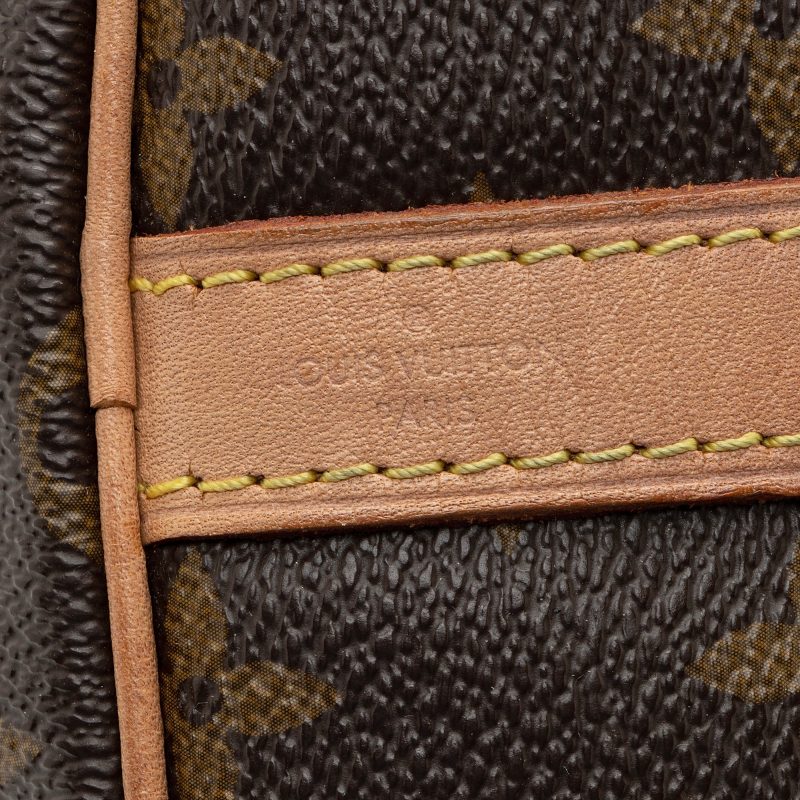 Louis Vuitton Monogram Canvas Speedy Bandouliere 30 Satchel (SHF-22714) - Image 7