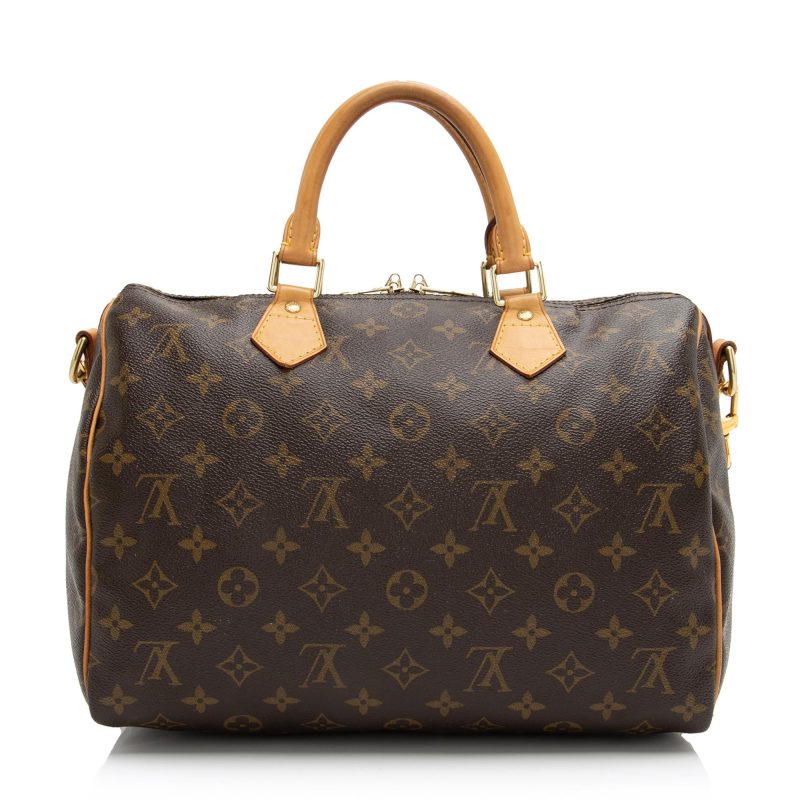 Louis Vuitton Monogram Canvas Speedy Bandouliere 30 Satchel (SHF-1ROIvf) - Image 2
