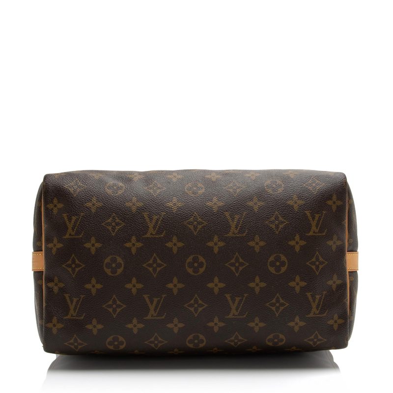 Louis Vuitton Monogram Canvas Speedy Bandouliere 30 Satchel (SHF-1ROIvf) - Image 3