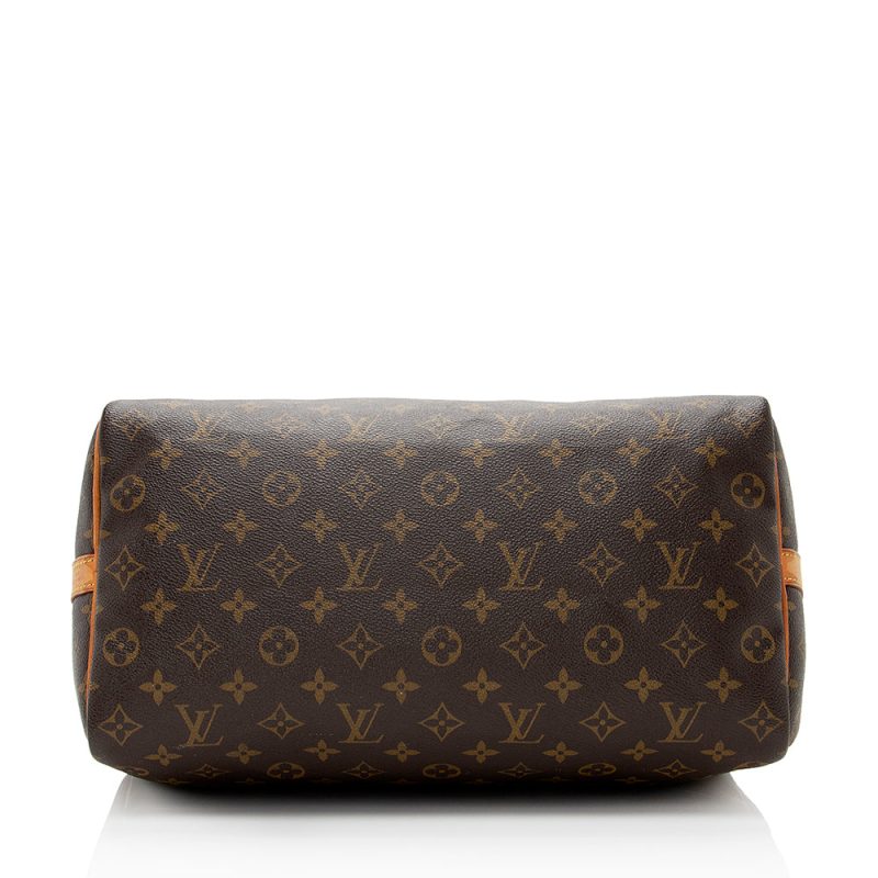 Louis Vuitton Monogram Canvas Speedy Bandouliere 35 Satchel (SHF-20549) - Image 3