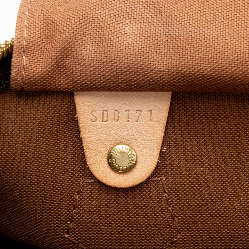 Louis Vuitton Monogram Canvas Speedy Bandouliere 35 Satchel (SHF-20549) - Image 5