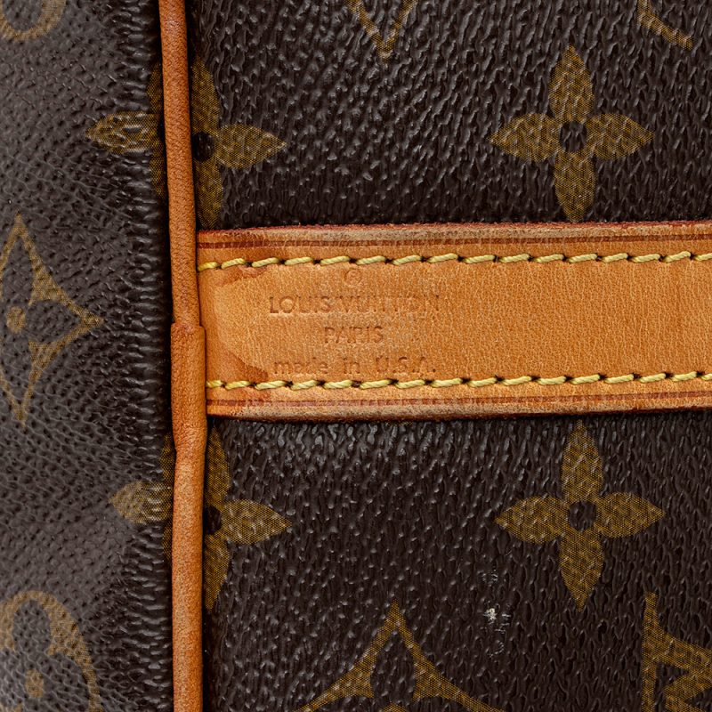 Louis Vuitton Monogram Canvas Speedy Bandouliere 35 Satchel (SHF-20549) - Image 7