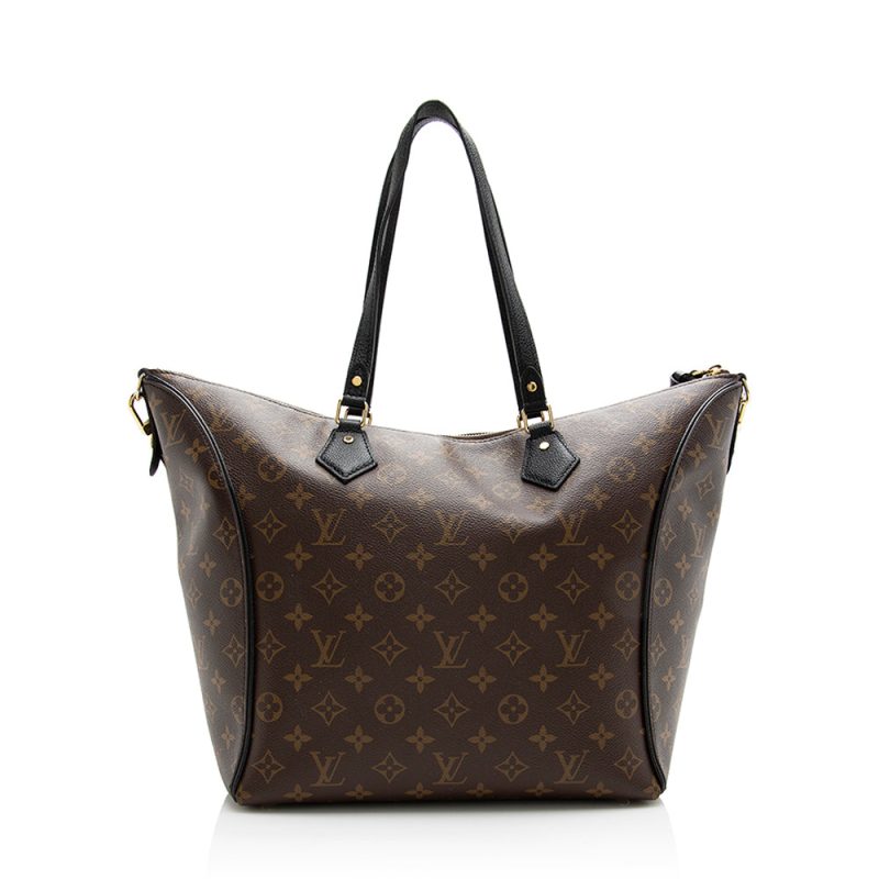 Louis Vuitton Monogram Canvas Tournelle MM Tote (SHF-21766) - Image 2