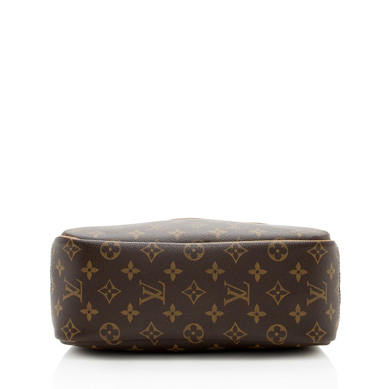 Louis Vuitton Monogram Canvas Trouville Satchel (SHF-18100) - Image 3