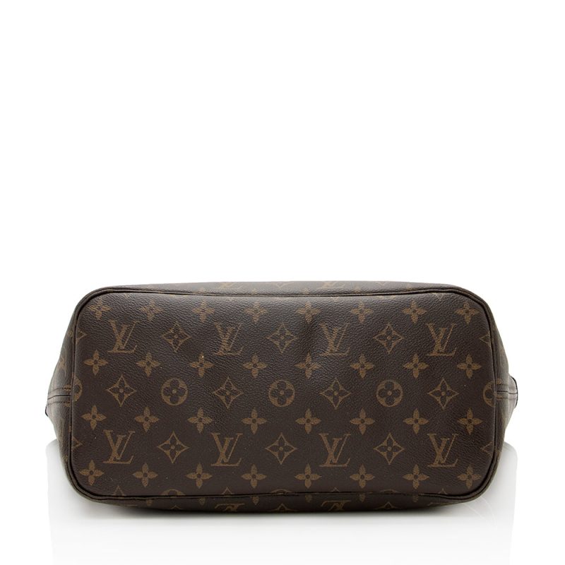 Louis Vuitton Monogram Canvas World Tour Neverfull MM Tote (SHF-21977) - Image 3
