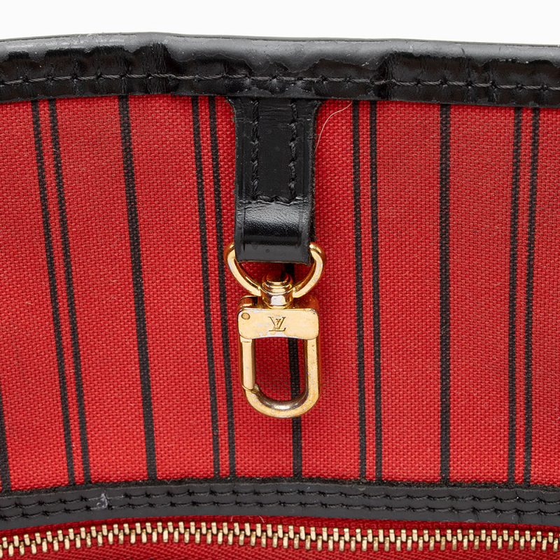 Louis Vuitton Monogram Canvas World Tour Neverfull MM Tote (SHF-21977) - Image 8