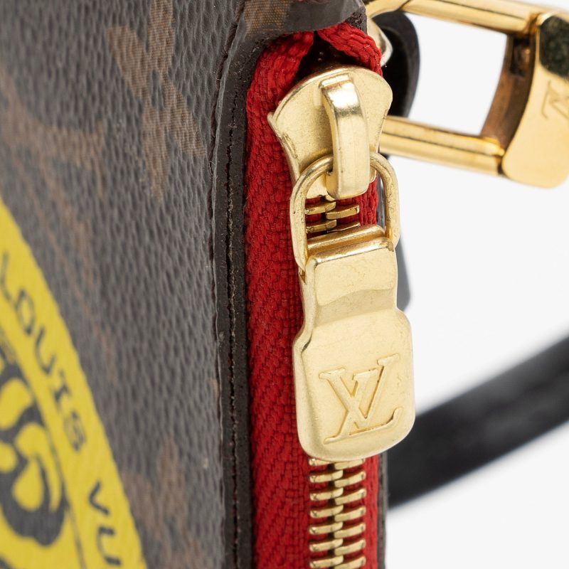 Louis Vuitton Monogram Canvas World Tour Pochette (SHF-23069) - Image 6