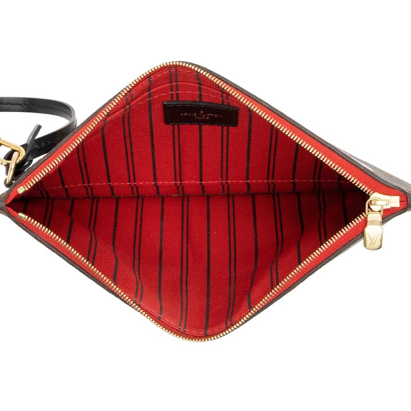 Louis Vuitton Monogram Canvas World Tour Pochette (SHF-23069) - Image 4