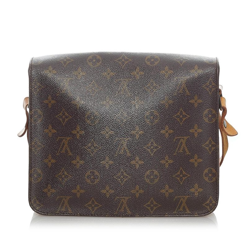 Louis Vuitton Monogram Cartouchiere GM (SHG-32810) - Image 2