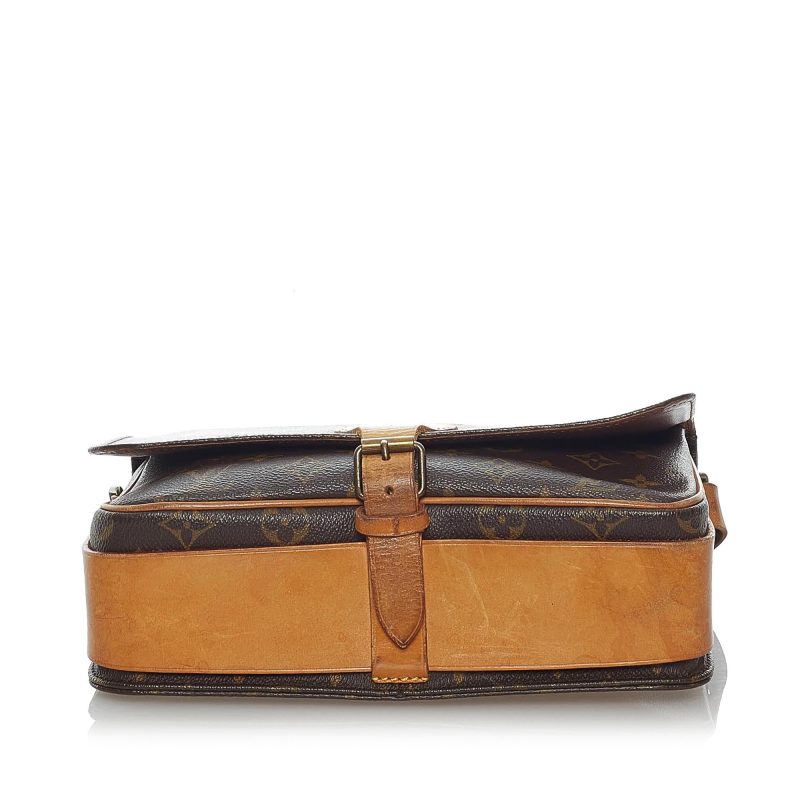 Louis Vuitton Monogram Cartouchiere GM (SHG-32810) - Image 3