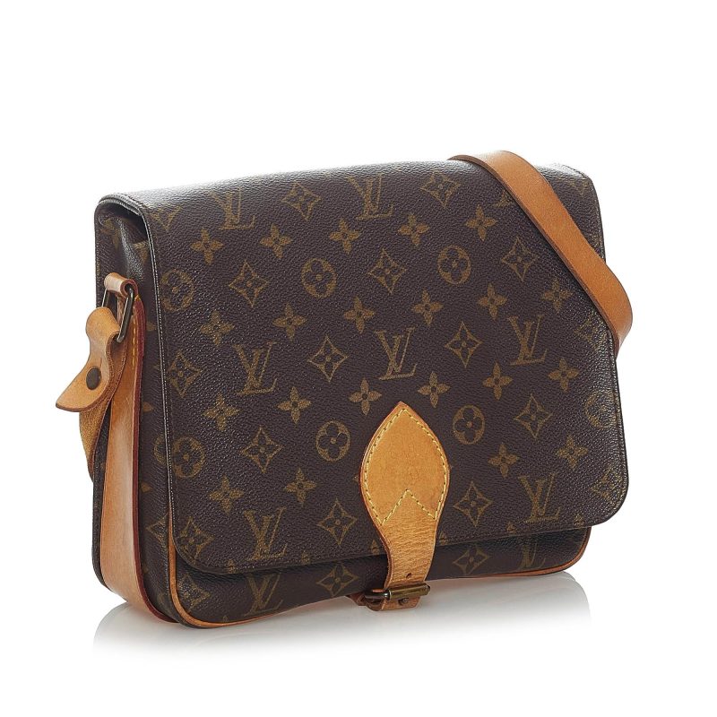 Louis Vuitton Monogram Cartouchiere GM (SHG-32810)