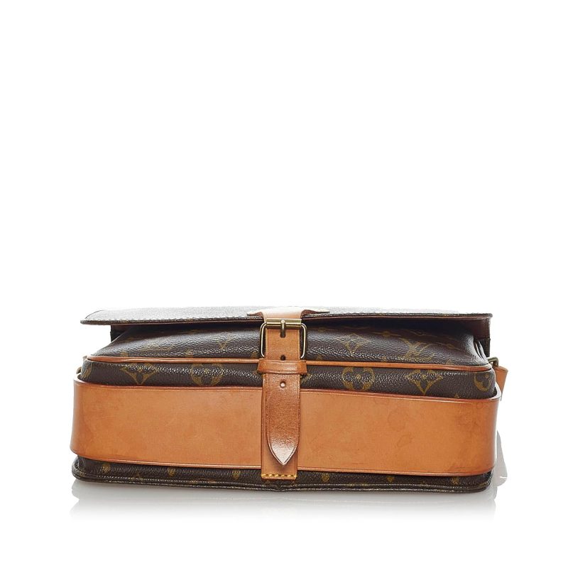 Louis Vuitton Monogram Cartouchiere GM (SHG-34162) - Image 3