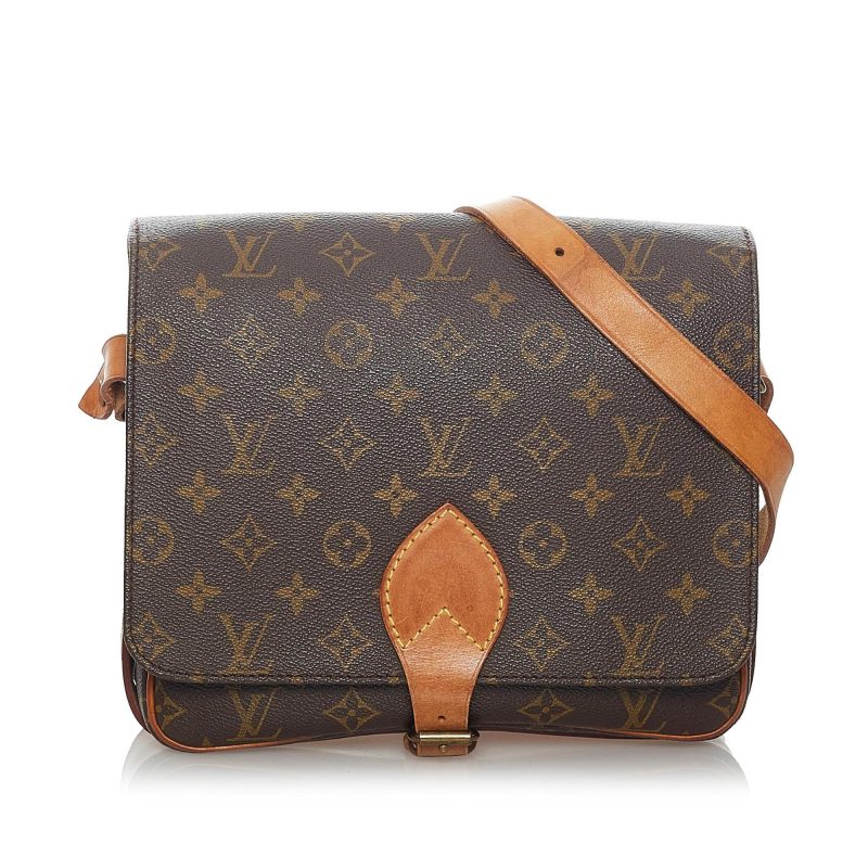 Louis Vuitton Monogram Cartouchiere GM (SHG-34162)