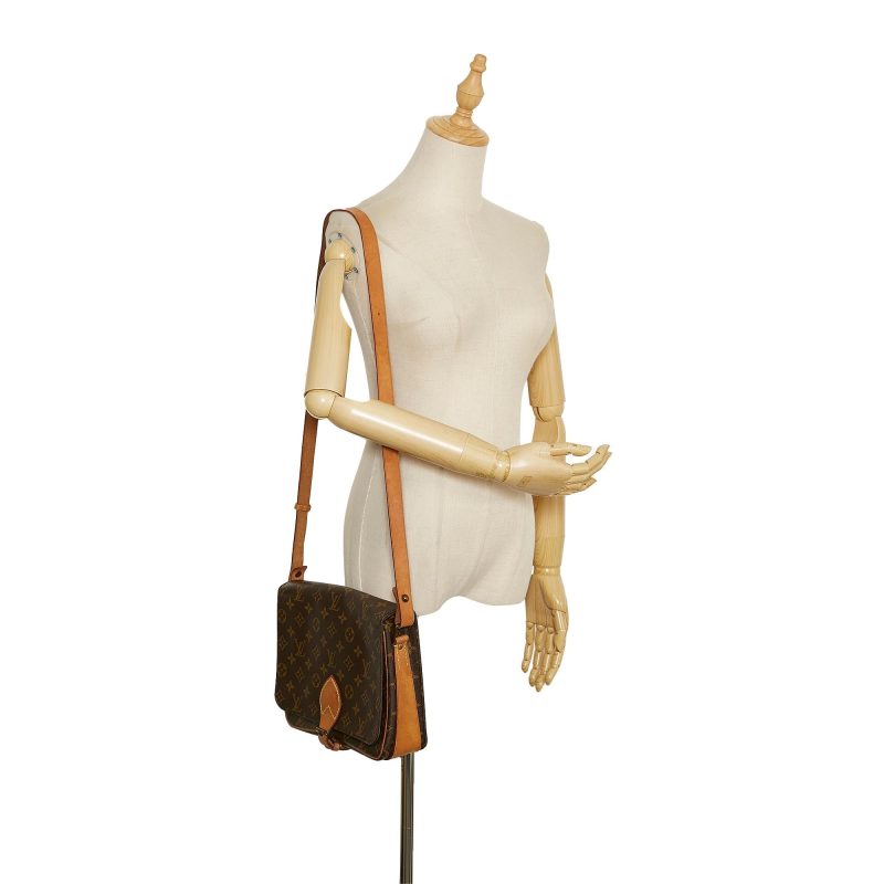 Louis Vuitton Monogram Cartouchiere GM (SHG-37844) - Image 4