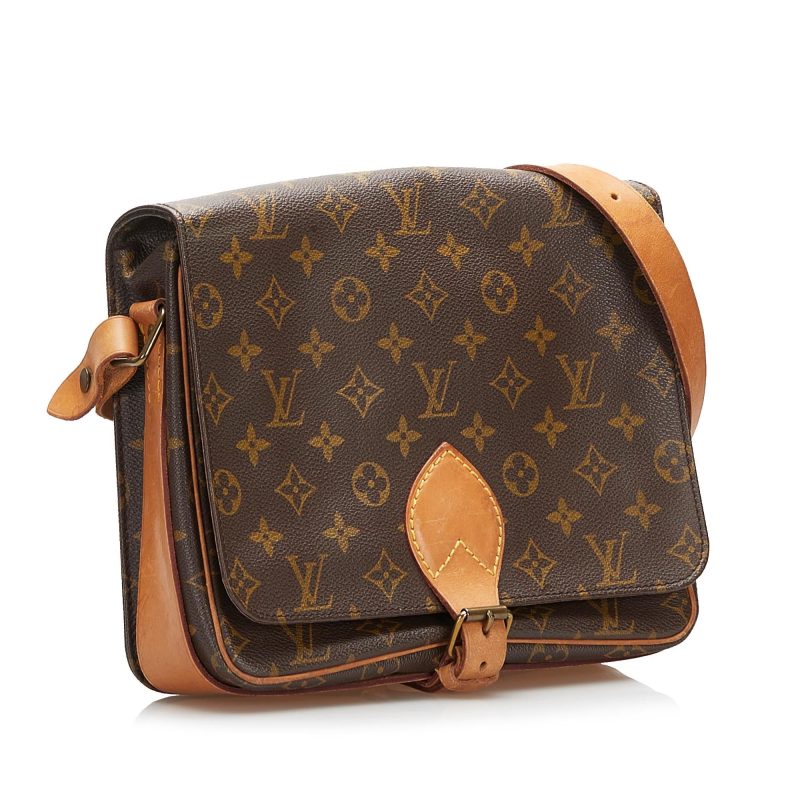 Louis Vuitton Monogram Cartouchiere GM (SHG-37844)