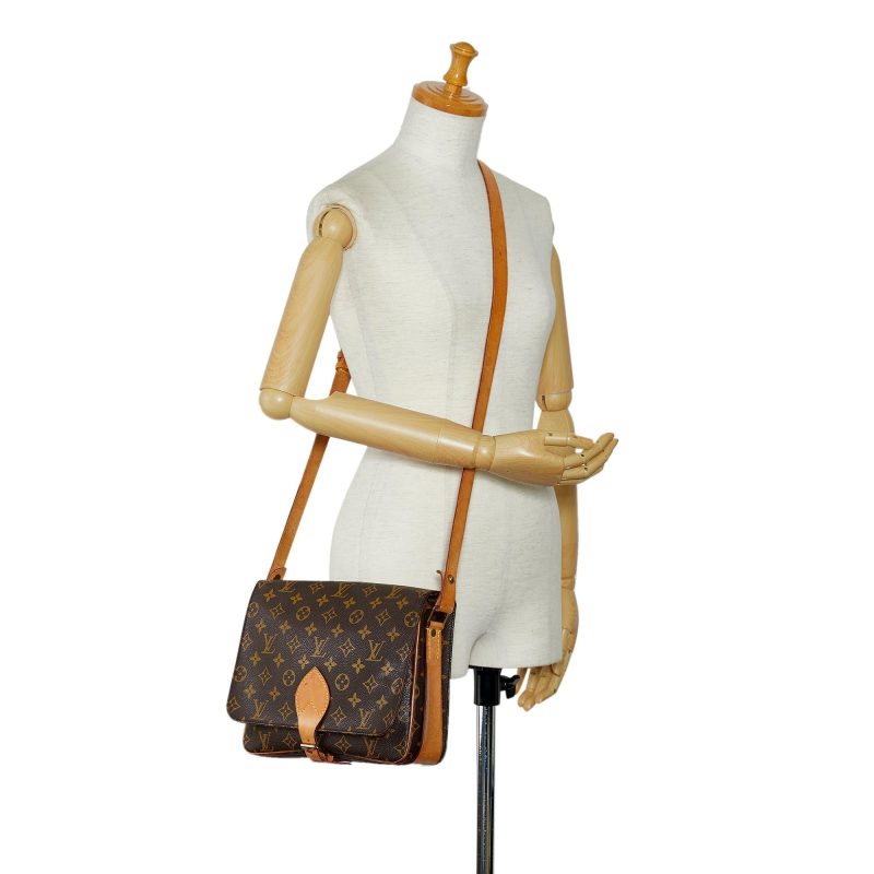 Louis Vuitton Monogram Cartouchiere GM (SHG-dcZHvU) - Image 4