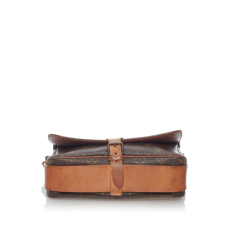 Louis Vuitton Monogram Cartouchiere MM (SHG-31093) - Image 3