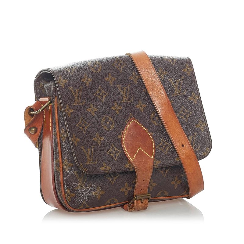 Louis Vuitton Monogram Cartouchiere MM (SHG-32062)