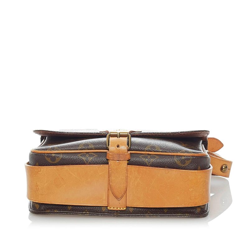 Louis Vuitton Monogram Cartouchiere MM (SHG-32196) - Image 3