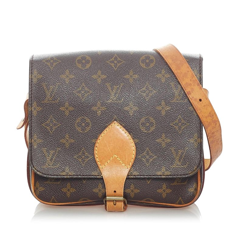 Louis Vuitton Monogram Cartouchiere MM (SHG-32196) - Image 8