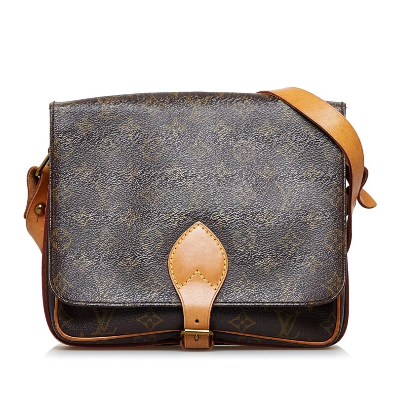 Louis Vuitton Monogram Cartouchiere MM (SHG-vrl8tu) - Image 9