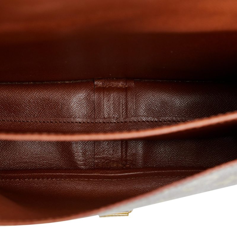 Louis Vuitton Monogram Cartouchiere MM (SHG-vrl8tu) - Image 5