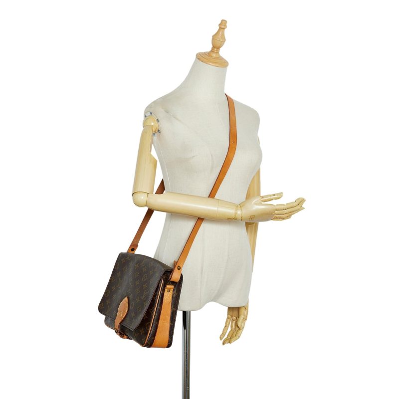 Louis Vuitton Monogram Cartouchiere MM (SHG-vrl8tu) - Image 4
