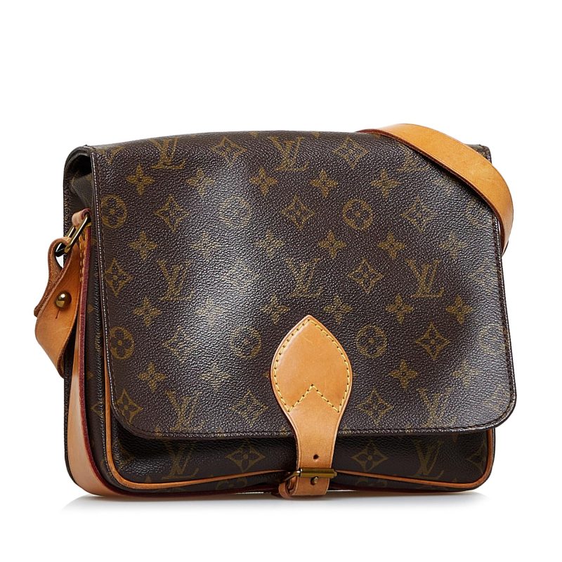 Louis Vuitton Monogram Cartouchiere MM (SHG-vrl8tu)