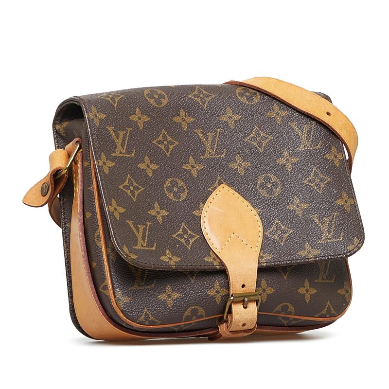 Louis Vuitton Monogram Cartouchiere MM (SHG-FC11Cb)