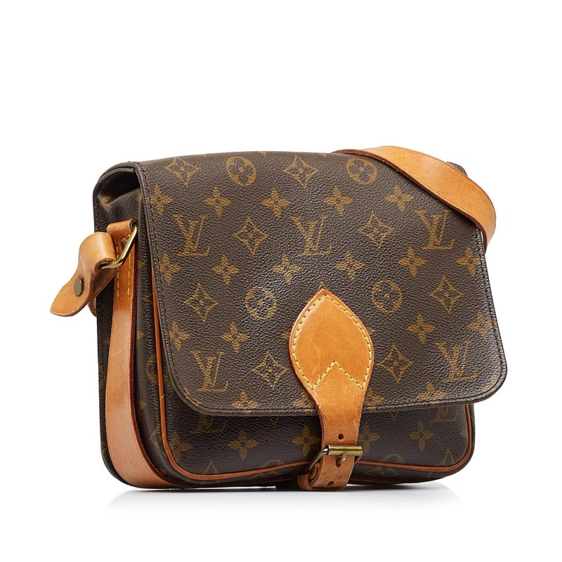 Louis Vuitton Monogram Cartouchiere MM (SHG-cQBUXN)