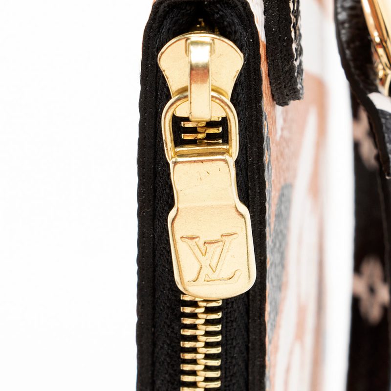 Louis Vuitton Limited Edition Monogram Canvas Crafty Neverfull MM Pochette (SHF-20605) - Image 6