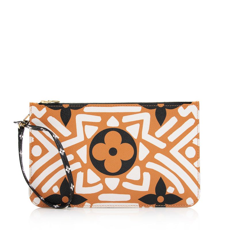 Louis Vuitton Limited Edition Monogram Canvas Crafty Neverfull MM Pochette (SHF-20605) - Image 7
