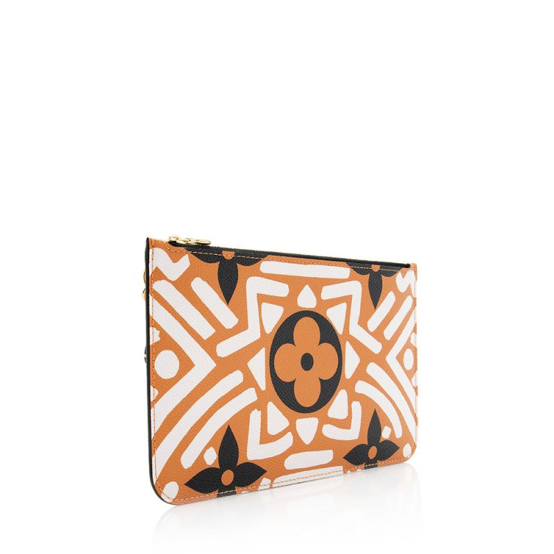 Louis Vuitton Limited Edition Monogram Canvas Crafty Neverfull MM Pochette (SHF-20605)