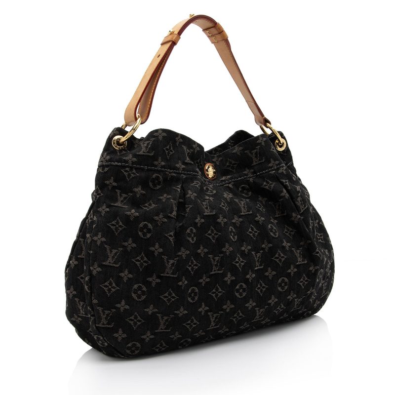 Louis Vuitton Monogram Denim Daily PM Hobo (SHF-6YXLAz)