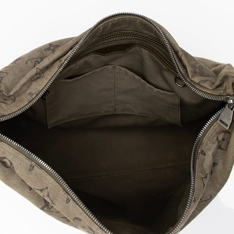 Louis Vuitton Monogram Denim Impression Besace GM Messenger Bag (SHF-23675) - Image 6