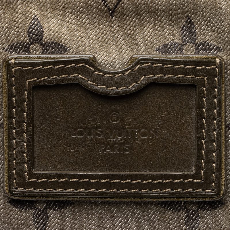 Louis Vuitton Monogram Denim Impression Besace GM Messenger Bag (SHF-23675) - Image 8