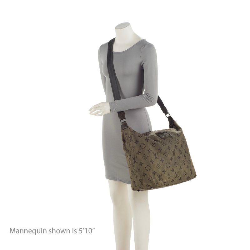 Louis Vuitton Monogram Denim Impression Besace GM Messenger Bag (SHF-23675) - Image 4