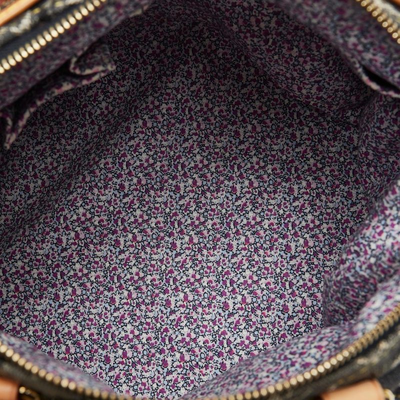 Louis Vuitton Monogram Denim Patchwork Speedy 30 (SHG-HhLIYd) - Image 5