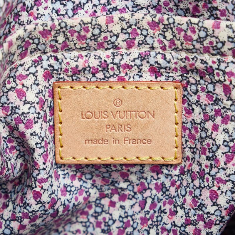 Louis Vuitton Monogram Denim Patchwork Speedy 30 (SHG-HhLIYd) - Image 6