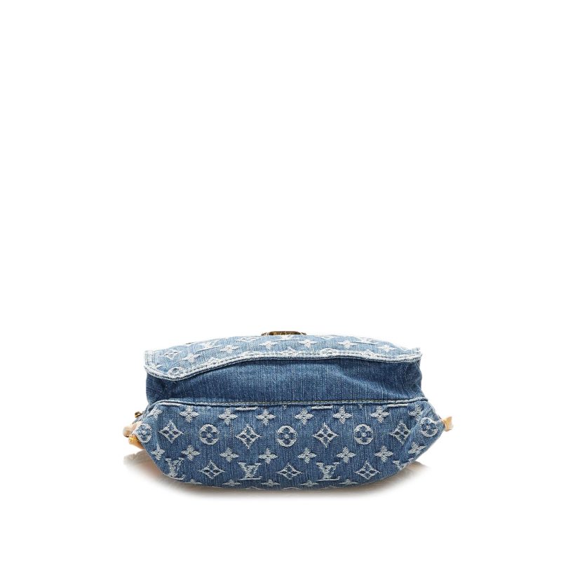 Louis Vuitton Monogram Denim Sac Plat (SHG-2SDTFz) - Image 3