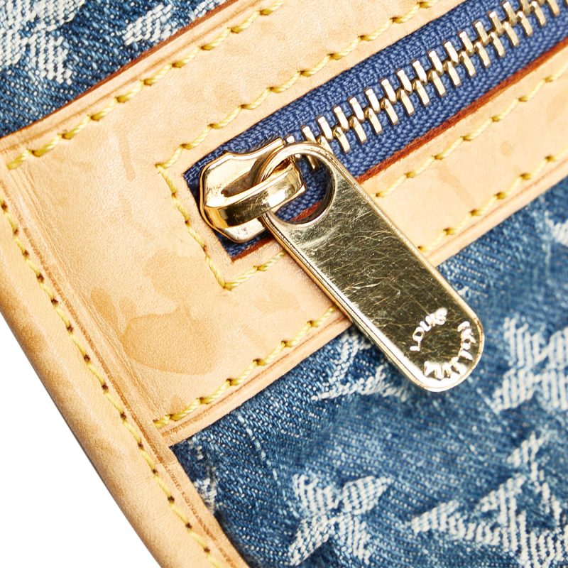 Louis Vuitton Monogram Denim Sac Plat (SHG-2SDTFz) - Image 9