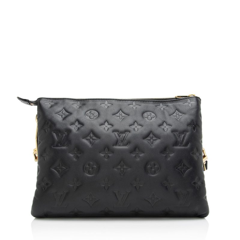 Louis Vuitton Monogram Embossed Lambskin Coussin PM Shoulder Bag (SHF-4qrMA6) - Image 2