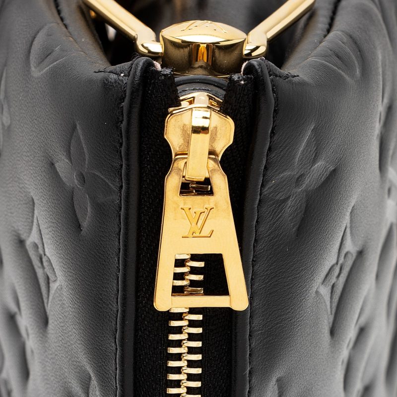 Louis Vuitton Monogram Embossed Lambskin Coussin PM Shoulder Bag (SHF-Y5gEUo) - Image 10