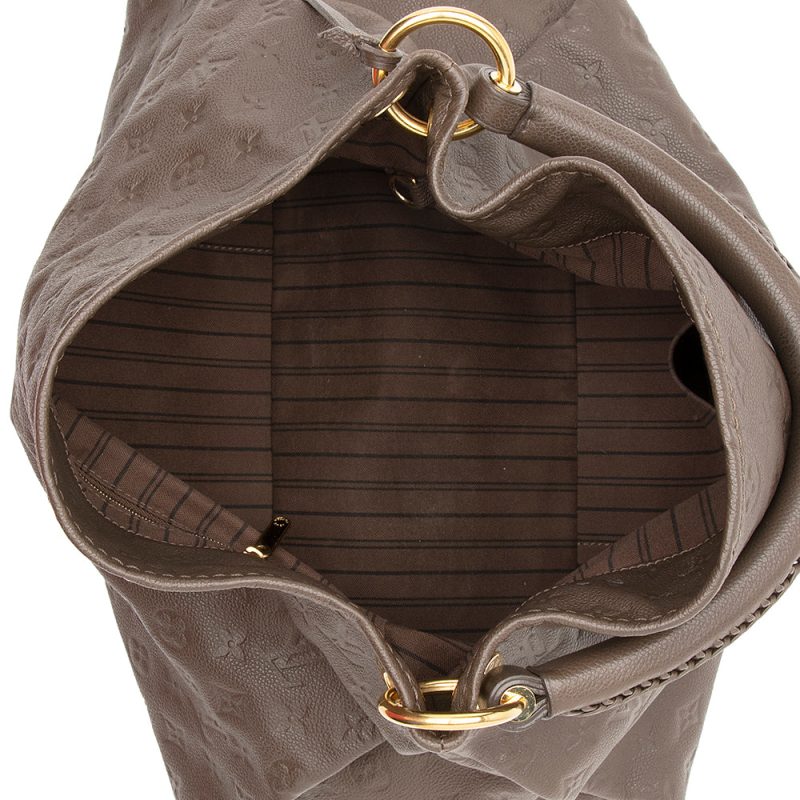 Louis Vuitton Monogram Empreinte Artsy MM Shoulder Bag (SHF-20753) - Image 6