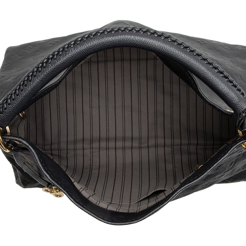 Louis Vuitton Monogram Empreinte Artsy MM Shoulder Bag (SHF-22025) - Image 6