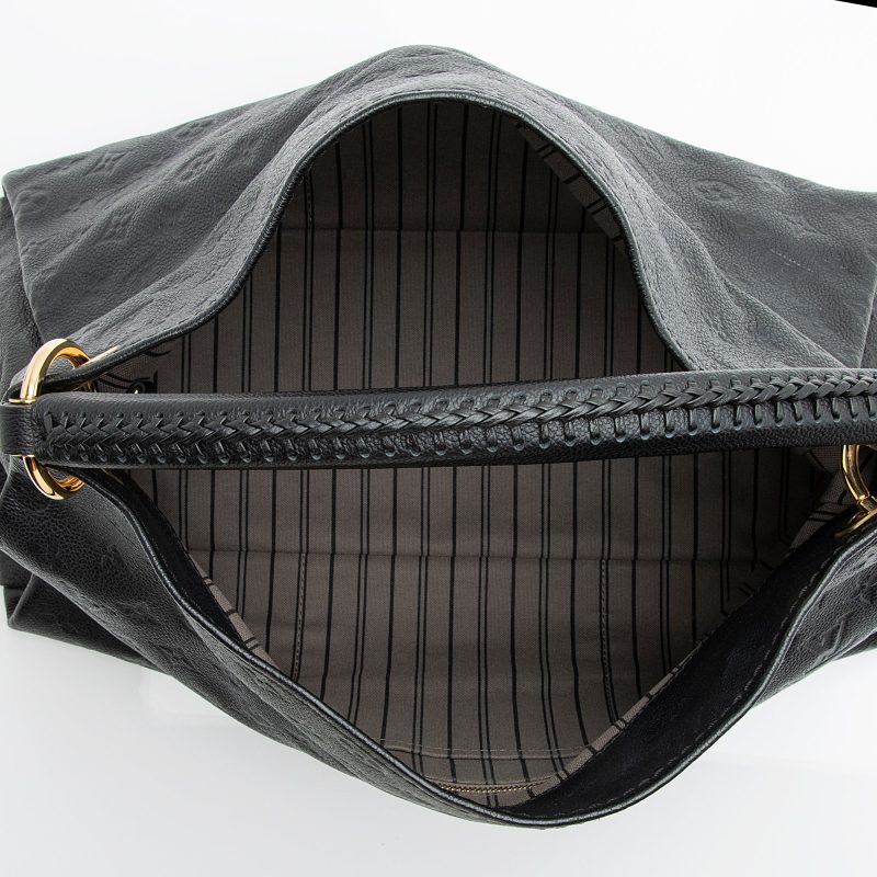 Louis Vuitton Monogram Empreinte Artsy MM Shoulder Bag (SHF-23692) - Image 6