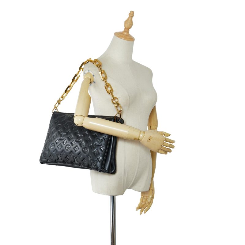 Louis Vuitton Monogram Empreinte Coussin MM (SHG-2iKyjG) - Image 4