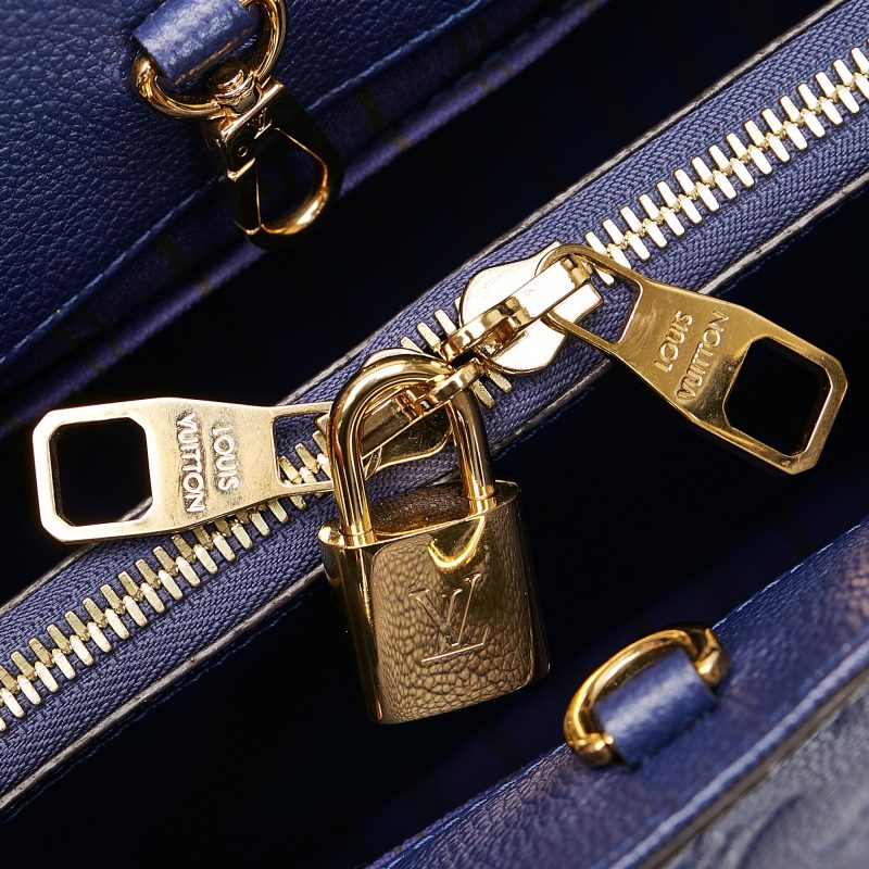 Louis Vuitton Monogram Empreinte Montaigne BB (SHG-37961) - Image 8