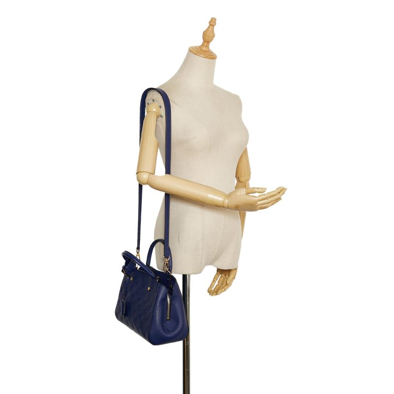Louis Vuitton Monogram Empreinte Montaigne BB (SHG-37961) - Image 4